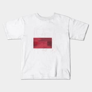 smudged soft pinks Kids T-Shirt